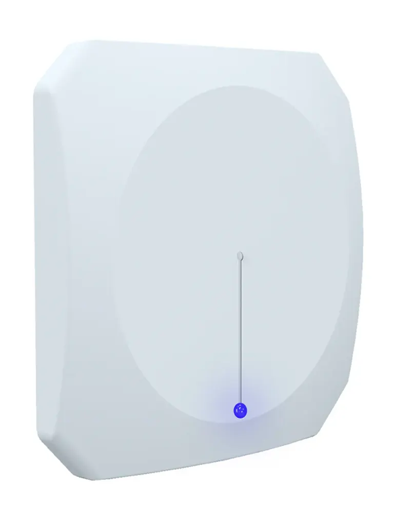 SAXXON SAXVR12 - Lectora de Tarjetas UHF para Control de Acceso Vehicular Alcance de Lectura de 12 metros / Frecuencia 902 MHz - 928 MHz / Encríptale / Conexión por USB / Compatible con Enrolador FC06