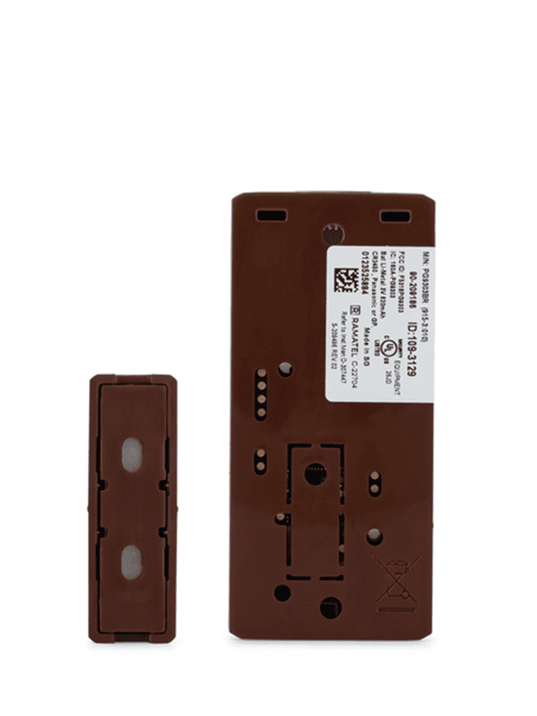 DSC PG9303BR - Contacto Magnético ultradelgado Inalámbrico con tecnología Power G compatible con NEO, PRO, Qolsys e IoTega