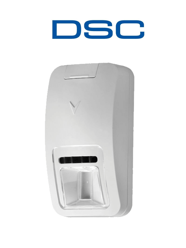 DSC PG9984P - Detector de Movimiento Óptica de espejo doble tecnología Pasivo y Microondas Inalámbrico Power G compatible con NEO, PRO, Qolsys e IoTega
