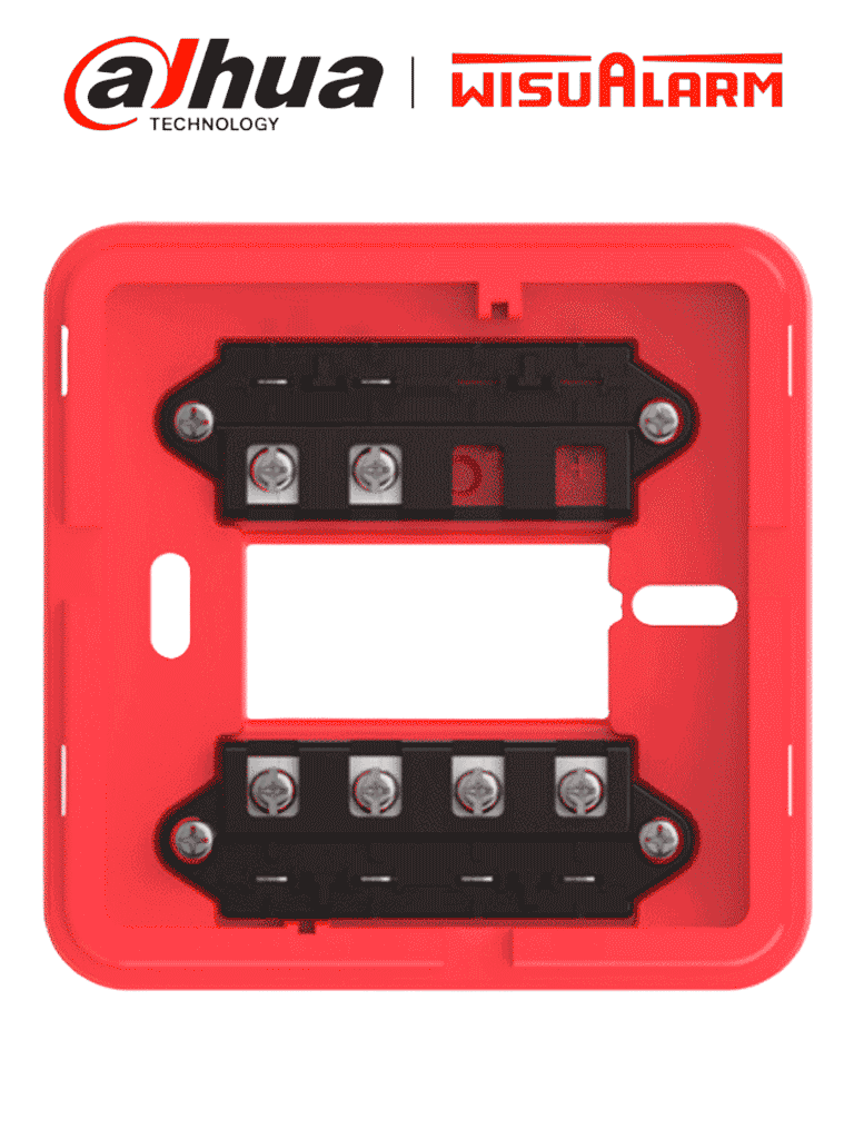 DAHUA WISUALARM DHI-HY-ANDZ - Base para Estación Manual con Conector en la Estructura para Fácil Instalación