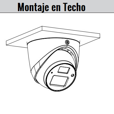 DAHUA HDW1220GN-M-036 - Camara mini domo especial para DVR movil DAHUA  1080p / Lente 3.6 mm / Angulo vision 83 grados / Audio / Smart ir 20M / IP67 / Metalica