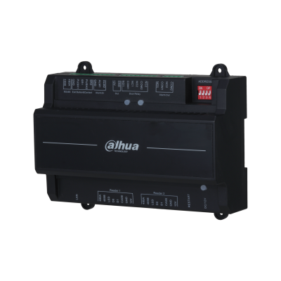 DAHUA DHI-ASC2202B(T) - Panel de Control de Acceso para 2 Puertas 2 Lectoras/ Compatible con Torniquetes Dahua/ TCP/IP/ Comunicación RS-485 y Wiegand/ 100,000 Usuarios y 500,000 Registros/ Soporta Interlock, Anti-passback, Desbloqueo Remoto/