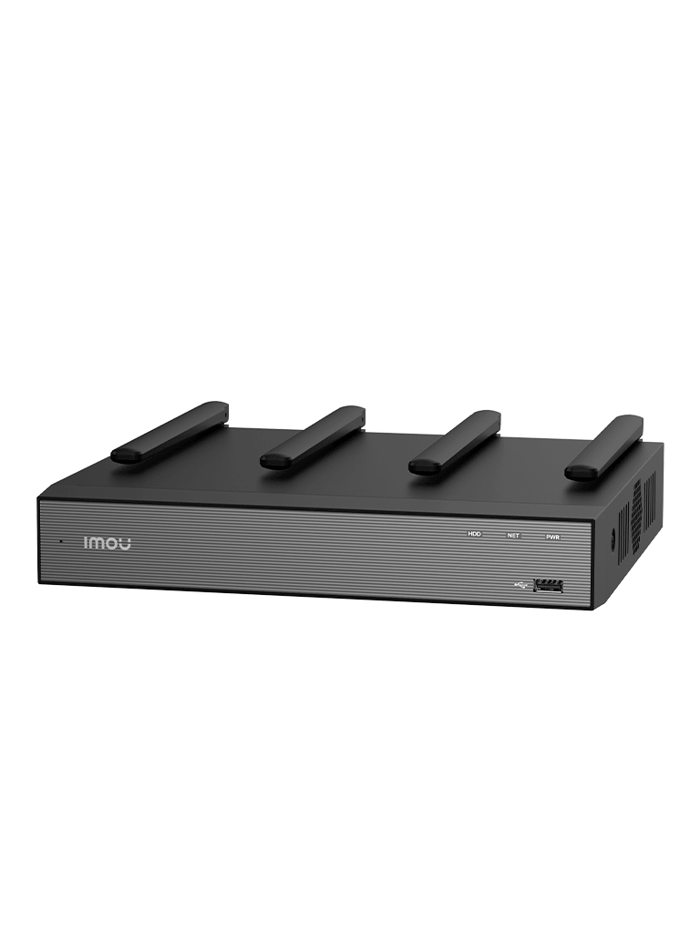 NVR-N110W-8A0E 10 Channels Access  Built-in Mic & Speaker  Imou Cameras Auto-Pair  APP Control  Supports Dual-Band Wi-Fi 6 HDD 16TB  90 Mbps