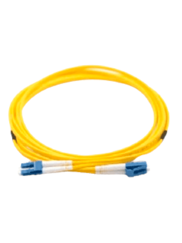 TCE  - LMN-FO-LCU-LCU-02 - Jumper LC-LC Monomodo / UPC / duplex 2 mm / 2 metros / Amarillo