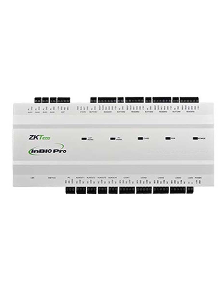 ZKTECO INBIO460PRO - Panel de Control de Acceso Avanzado / 4 Puertas / 20 mil Huellas / Push / Green Label / Requiere Licencia — ZKTeco · SKU ZKT065006