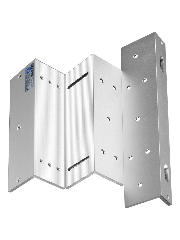YLI MBK350ZLW - Soporte de electroiman de 350 Kg para puerta con apertura interior / Tipo Z / Compatible con YM350WS clave 76006 — YLI ELECTRONIC · SKU 73039