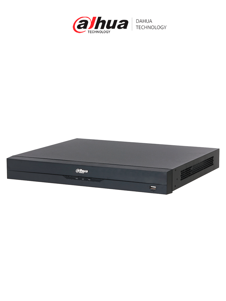 DAHUA DHI-NVR5216-16P-EI2 NVR IP WizSense de 16 canales 1U/ 16PoE/ 2HDD/ H.265+/384 Mbps/ AcuPick / N+M cluster/ IA por grabador: FD y FR /Protección perimetral/ SMD Plus/ HDMI 8K/ — Dahua Technology · SKU DHT0200028