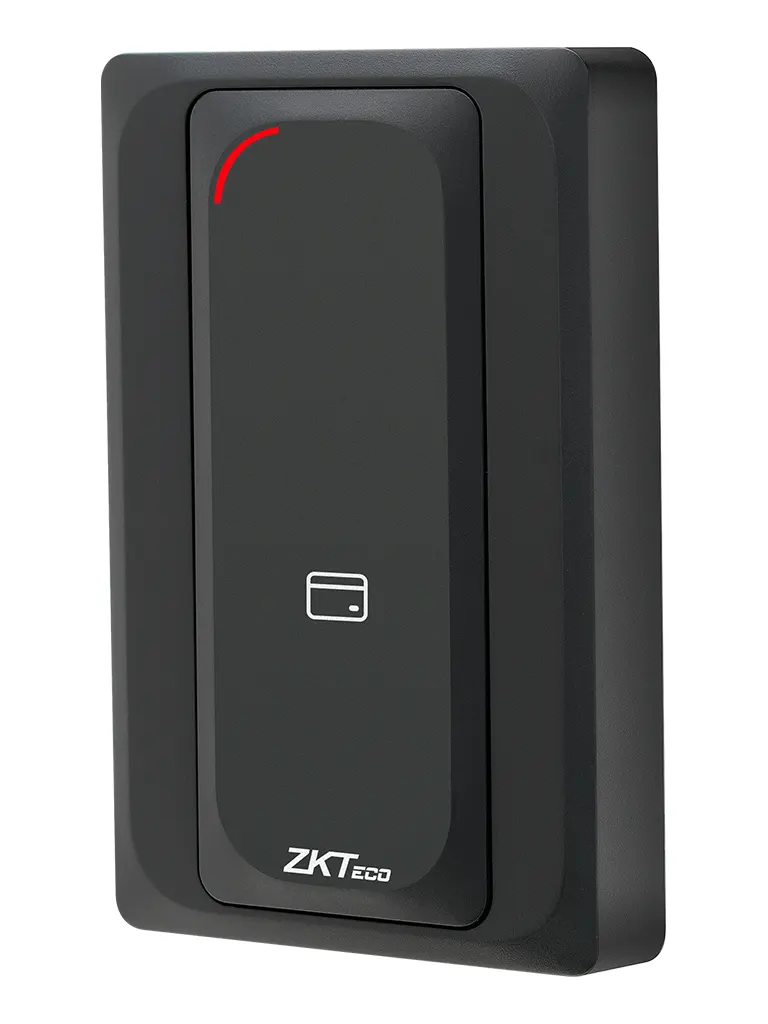 ZKTECO KR901S - Lector Esclavo de Tarjetas  ID 125 Khz y Mifare 13.56 MHz/  IP65/  Wiegand 26/ LED Indicador de Estado