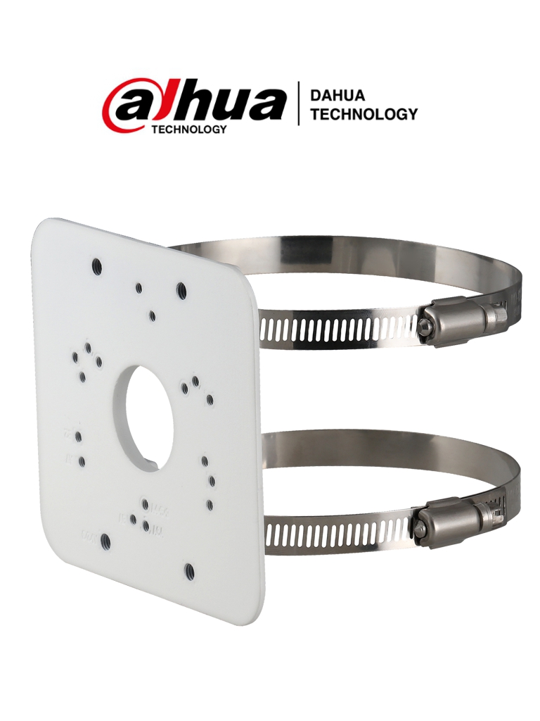 DAHUA DH-PFA152-E - Montaje para Poste/ Compatible con Montajes: PFA121, PFA130-E y PFA135, — Dahua Technology · SKU DAI124006