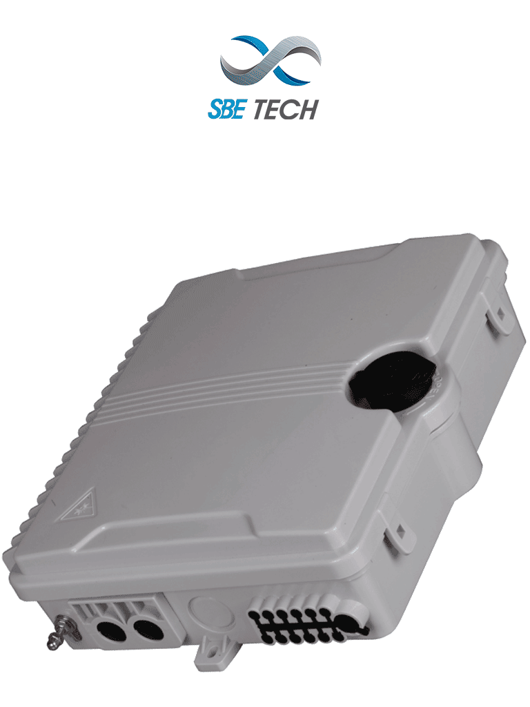 SBE TECH SBE-CDEXTFTTX2X12NL - Caja de distribución para FTTX para exterior 2 x 12 IP65 · SKU SBT1940013