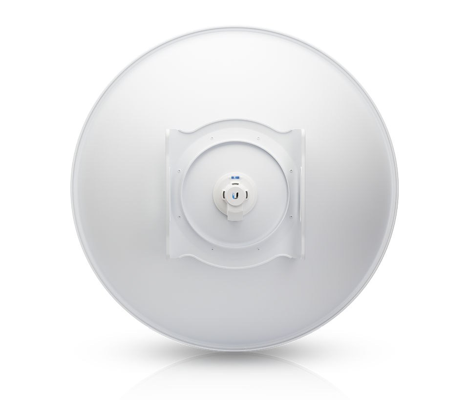 UBIQUITI POWERBEAM AC PBE-5AC-620 - Radio Airmax AC 5.8GHz para exteriores con antena integrada de 29 dBi, tecnología MIMO y rendimiento de hasta 450 Mbps.