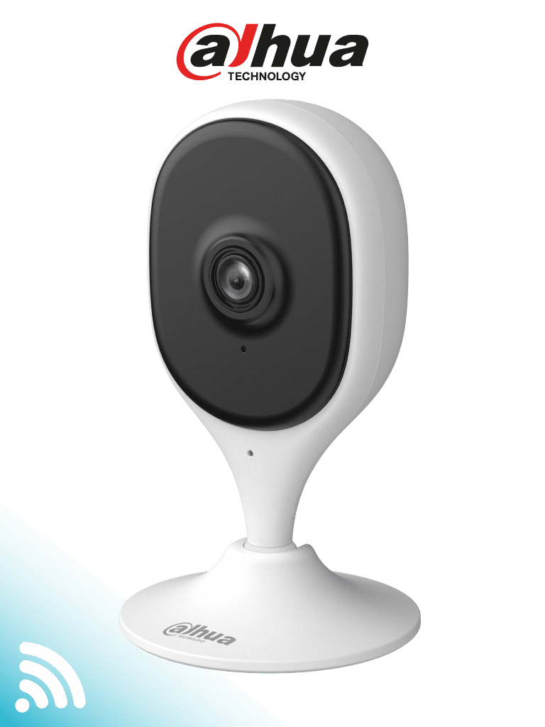 DAHUA DH-C5A - Cámara IP Wifi de 5 Megapíxeles con audio bidireccional (micrófono y altavoz), base magnética, detección de humanos y mascotas, botón de privacidad, H.265 y ranura MicroSD — Dahua Technology · SKU DHT0150044