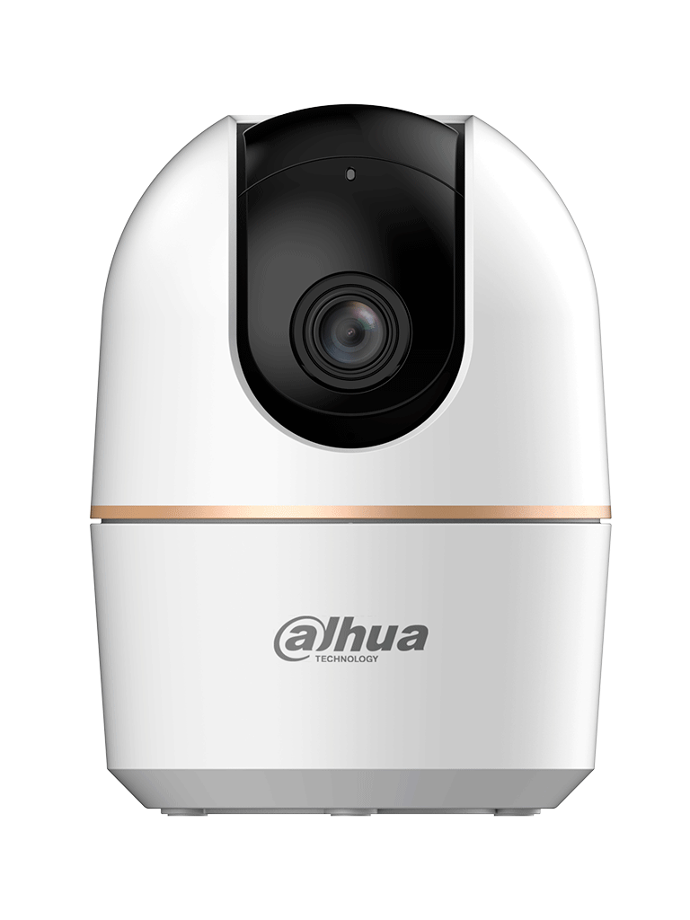 DAHUA DH-H3A - Cámara IP Domo Motorizado Wifi de 3 Megapíxeles con IA, autotracking, audio bidireccional (micrófono y altavoz), sirena integrada, IR de 10 m, detección de humanos y ranura MicroSD