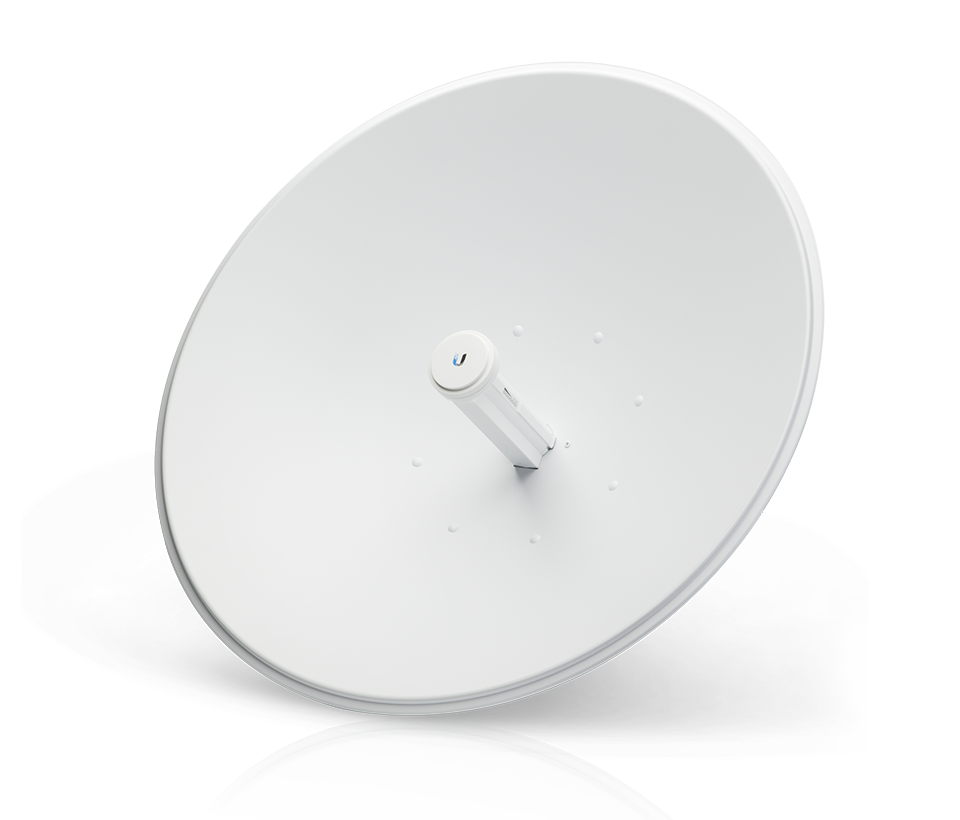 UBIQUITI POWERBEAM AC PBE-5AC-620 - Radio Airmax AC 5.8GHz para exteriores con antena integrada de 29 dBi, tecnología MIMO y rendimiento de hasta 450 Mbps.
