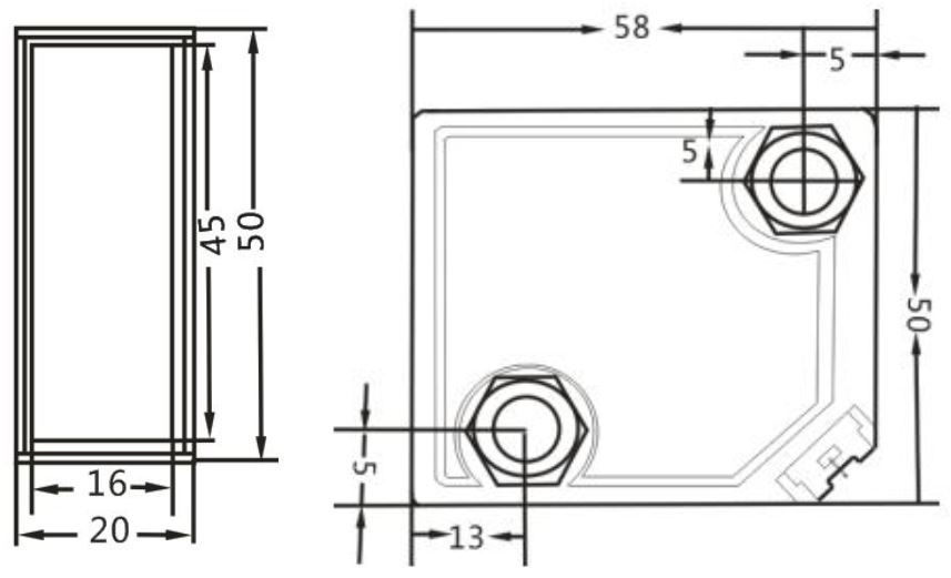 ZKTECO DRA3500 - Fotocelda para Control de Acceso Vehicular / Emisor y Transmisor en un mismo lado / Cobertura de 3.5 metros lineales