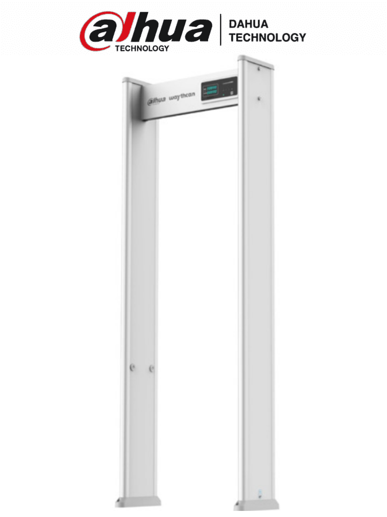 Dahua ISC-D109L Arco detector de Metales con 9 Zonas de Detección, 400 Niveles de Sensibilidad por Zona, Contador de Personas y Alarmas, Luz Indicadora
