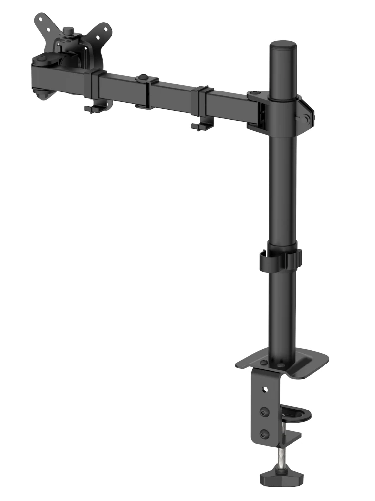 TCE LMG12NB - Soporte de Escritorio para 1 Monitor de 14 a 32 " , Carga Máxima 9Kg , VESA 75x75mm / 100x100mm / Ajuste Inclinación y Rotación