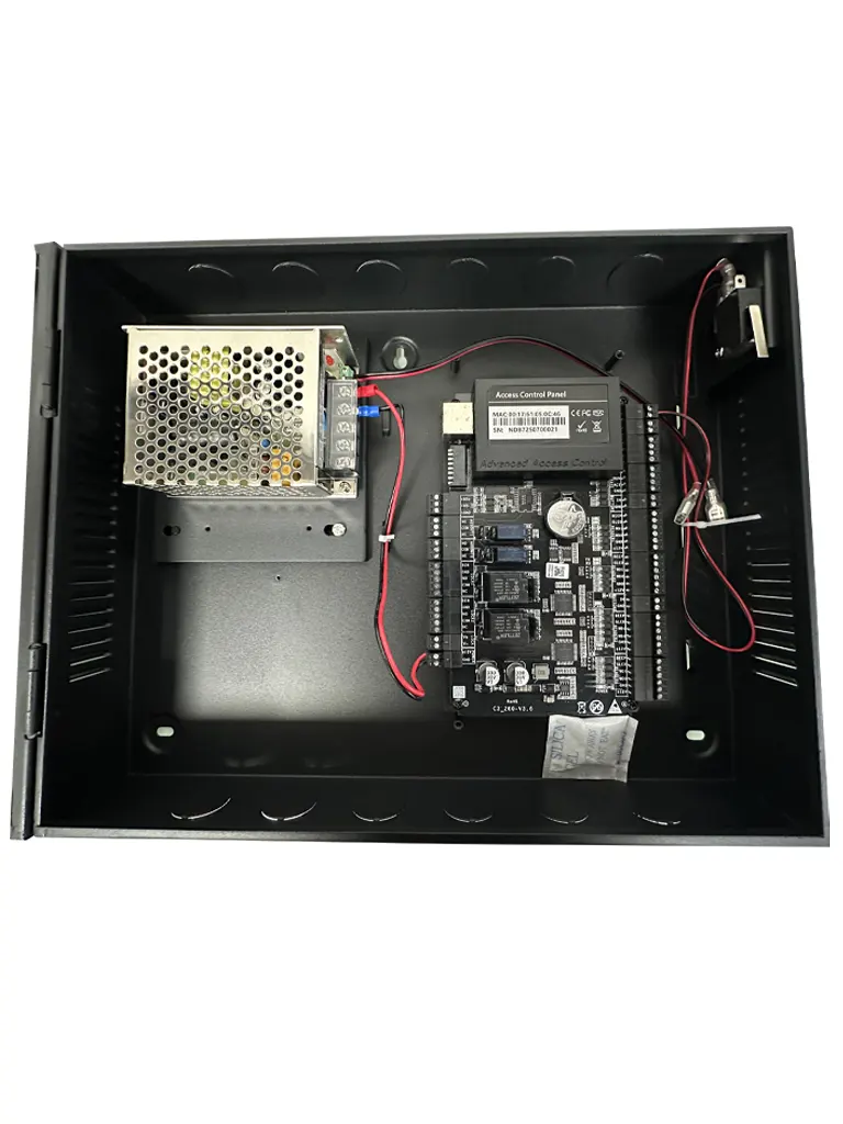 ZKTECO C3200Plus- Panel de control de acceso RFID, 2 puertas, 4 vías, capacidad para 100,000 usuarios y tarjetas, capacidad de código QR, Push SDK