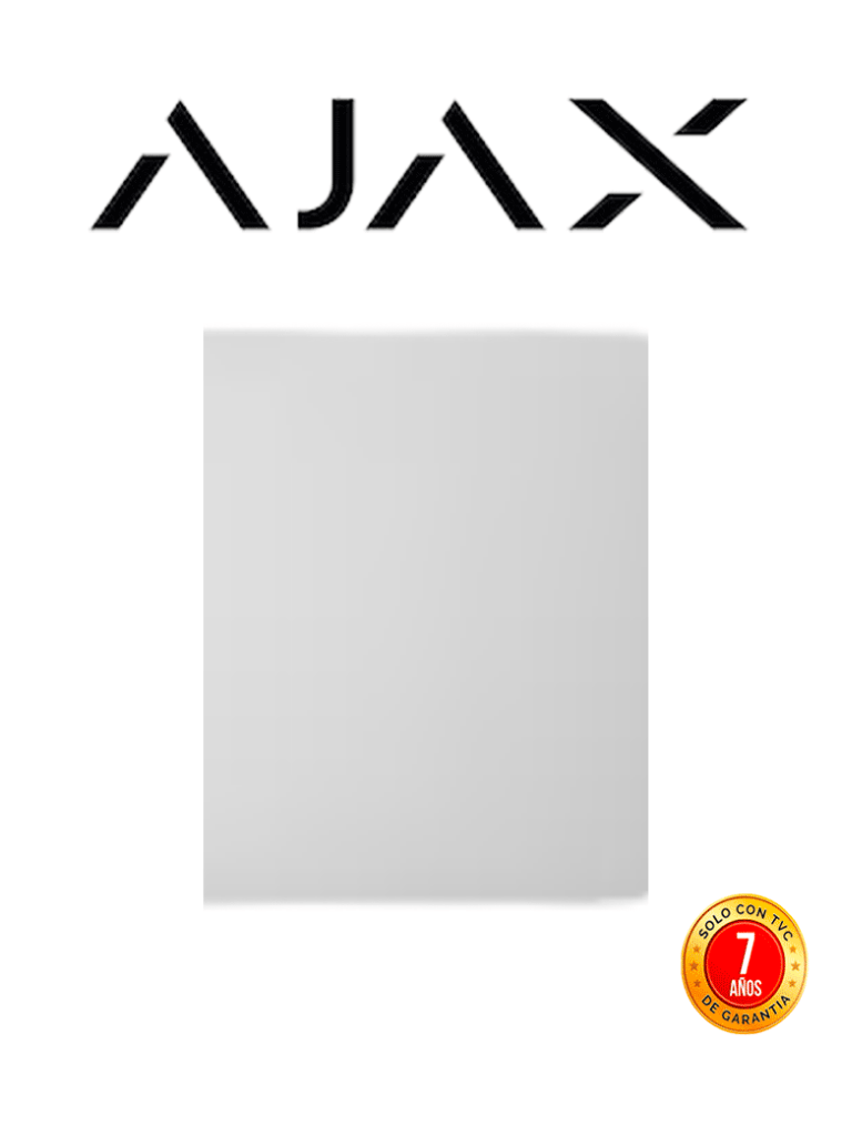 Ajax CenterButton (1-gang) - Tapa central para LightCore solución LightSwitch. Para uso con marco de 3 espacios. Color blanco — Ajax Systems · SKU AJX1220013
