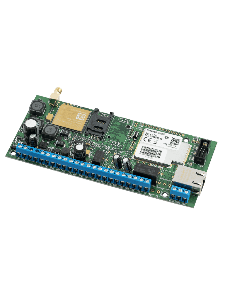 EBS EPX400-A30C- Comunicador Universal DUAL ETHERNET Y SIM   APP ALARM.COM INTEGRADA COMPATIBLE CON PANELES RESIDEO, DSC, PARADOX.