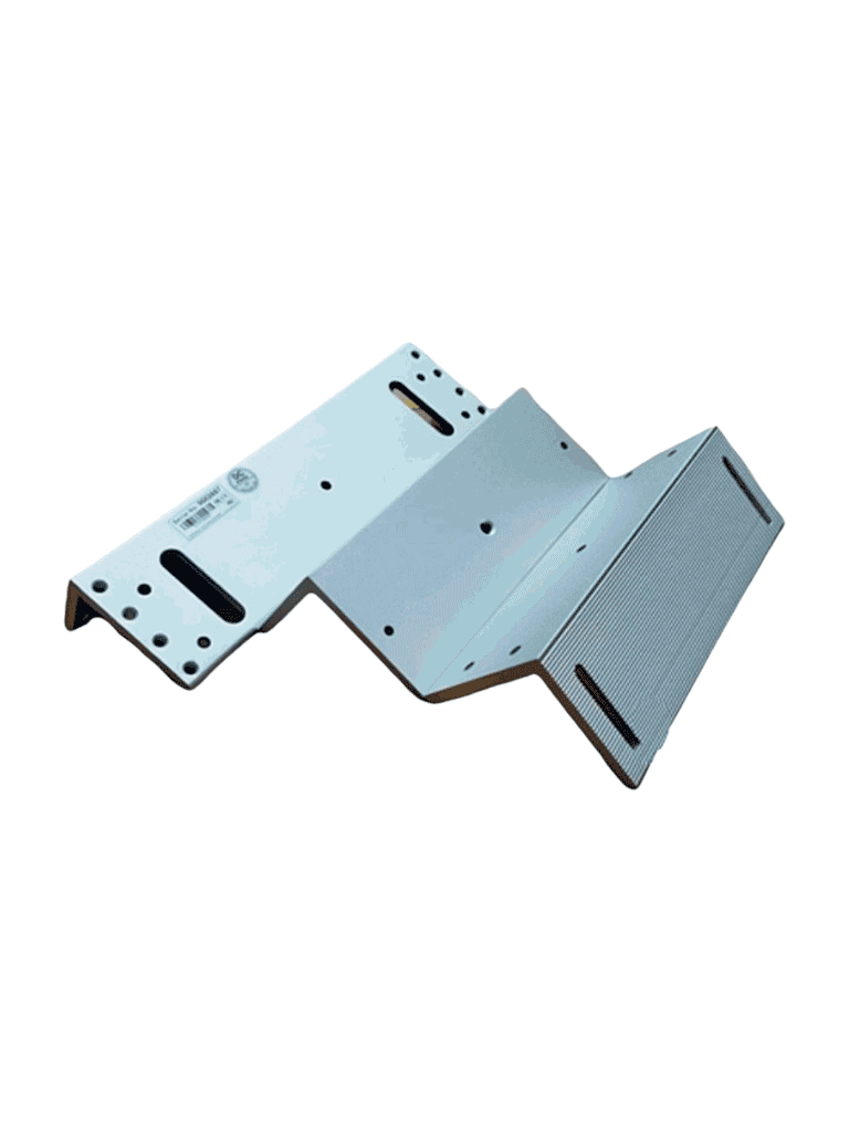 YLI YM500NLEDPACK - Paquete de Cerradura Magnética con Indicador LED y Soporte MBK500NZL  Control de Acceso para Interiores  500 kg (1200 lb) de Fuerza  Doble Voltaje 12V/24V DC