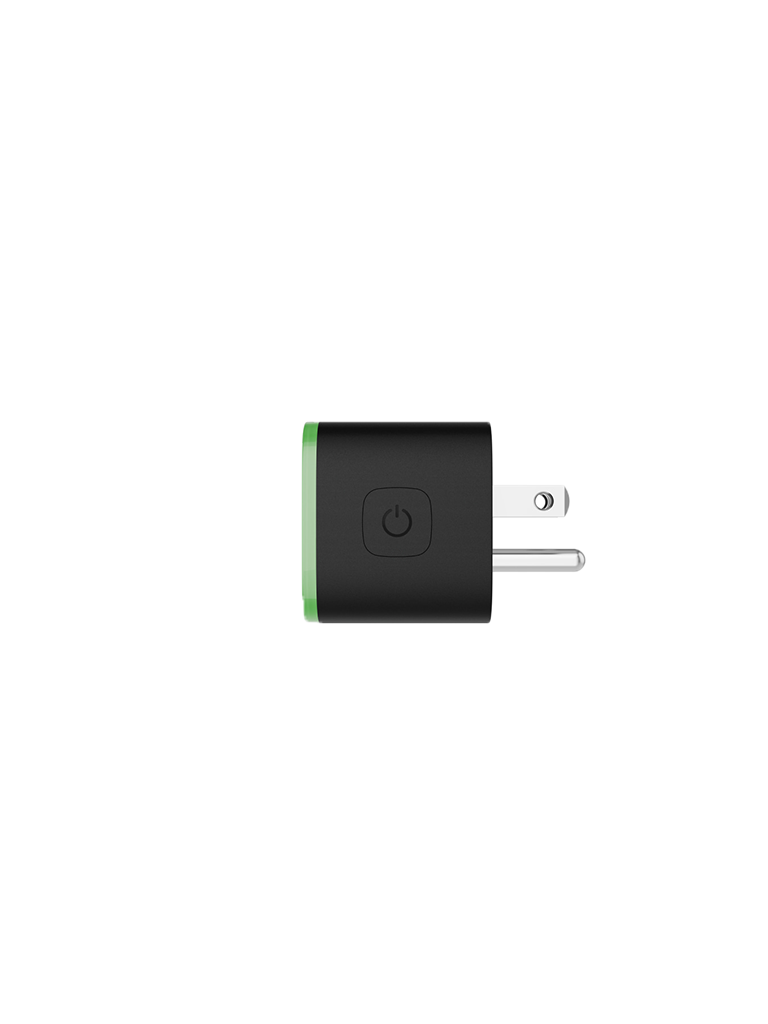 AJAX Socket - Enchufe inteligente e inalámbrico con monitor de consumo eléctrico color negro.