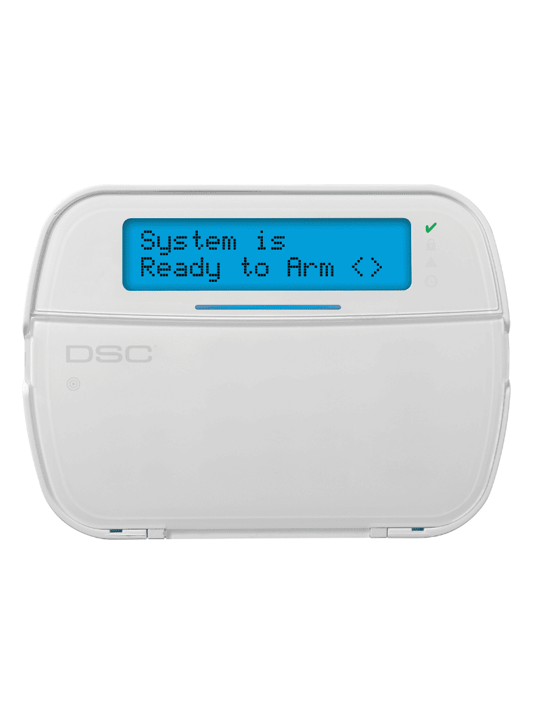 DSC-HS2LCDPRO - Teclado Cableado LCD Alfanumérico admite 248 zonas con 32 caracteres compatible con  panel PRO
