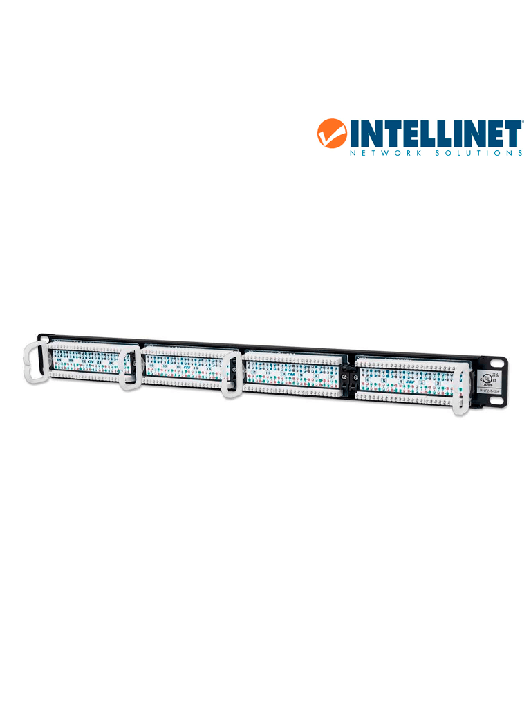 INTELLINET 513555 - Panel de Parcheo Cat5e 24 puertos, UTP, 1UR
