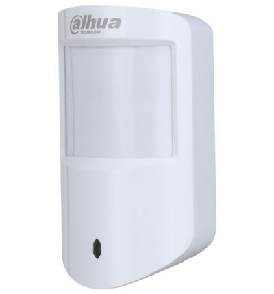 DAHUA DHI-ARD2231-W2 - Detector PIR inalámbrico, Doble tecnología: PIR y microondas, Inmunidad de mascotas, LED indicador, 3 niveles de sensibilidad, App DMSS, Frecuencia 433 MHz, Tecnología: AirShield, Compatible con HUB 1.0 y HUB 2.0