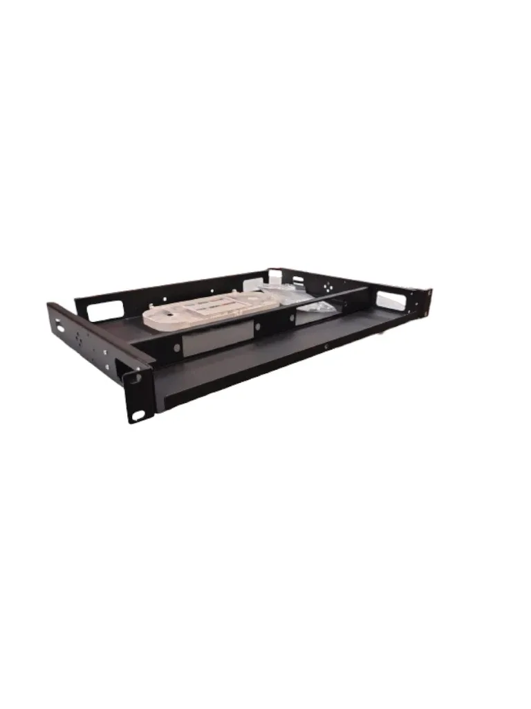 SBE TECH SBE-DFO12 - Distribuidor de Fibra Óptica recibe hasta 2 placas con 6 acopladores, 1UR.