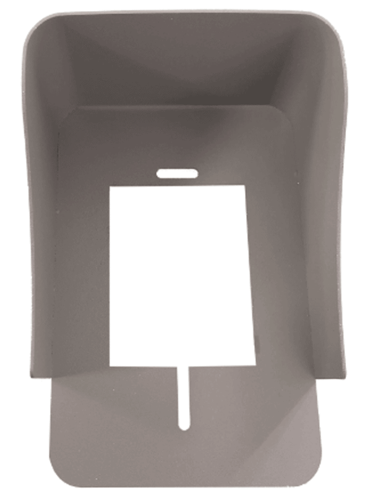 COMMAX DRC4YP - Frente de calle para videoportero, compatible con monitores Commax uso en interior y exterior/ Soporta 2 monitores/ Salida de relay para función de apertura de puerta incluye cubierta metalica
