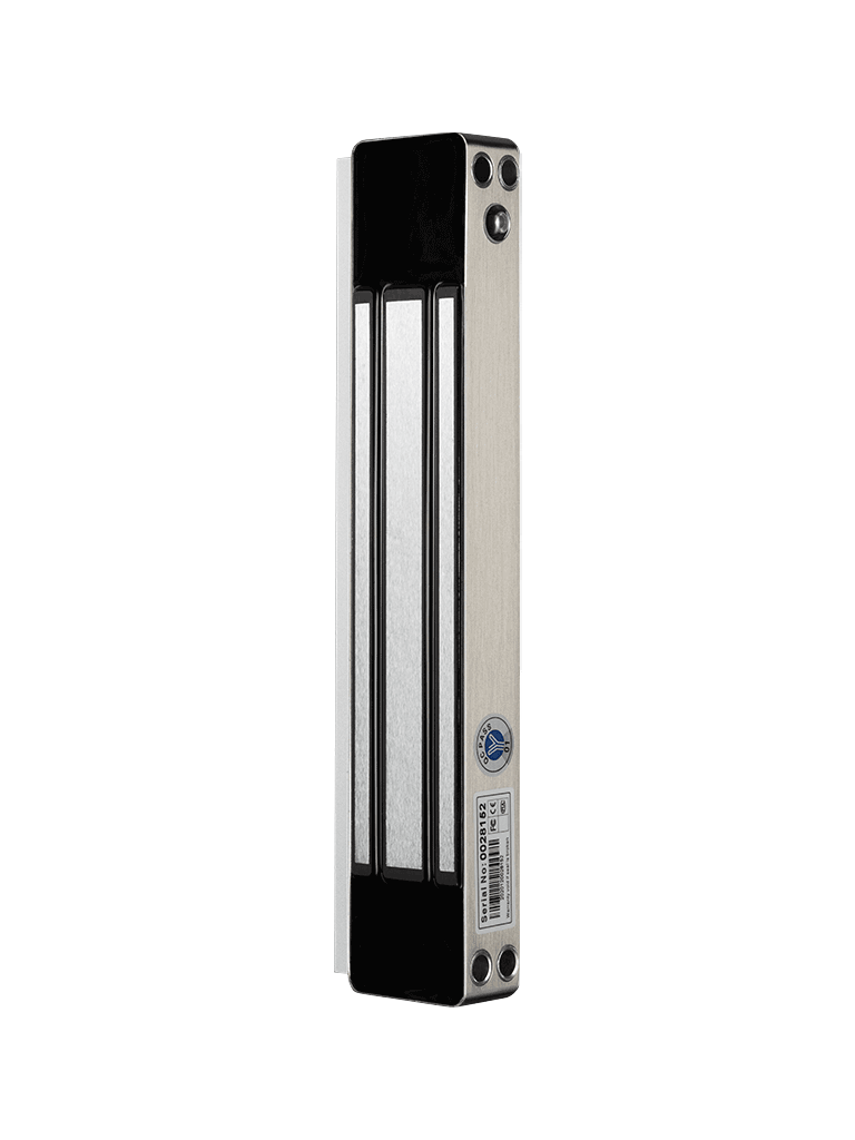 YLI YM280WLED - Cerradura Magnética para exterior IP68 con LED / Fuerza de Sujeción 280Kg /600Lb / Voltaje Dual 12v/24 VDC