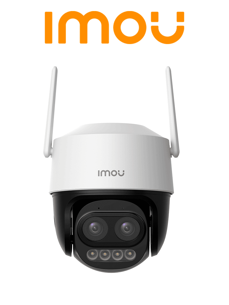 IMOU Cruiser Z (IPC-S7DN-5M0WEZ-imou)- Cámara IP PT Dual Wifi Full Color de 5MP/ Lente Fijo de 5 Megapíxeles/ IMOU Sense/ 56 Metros de Iluminación Nocturna/ Micrófono y Altavoz Integrados/ Audio Bidireccional / 12X Zoom / IP66 — Imou · SKU IMO0060004