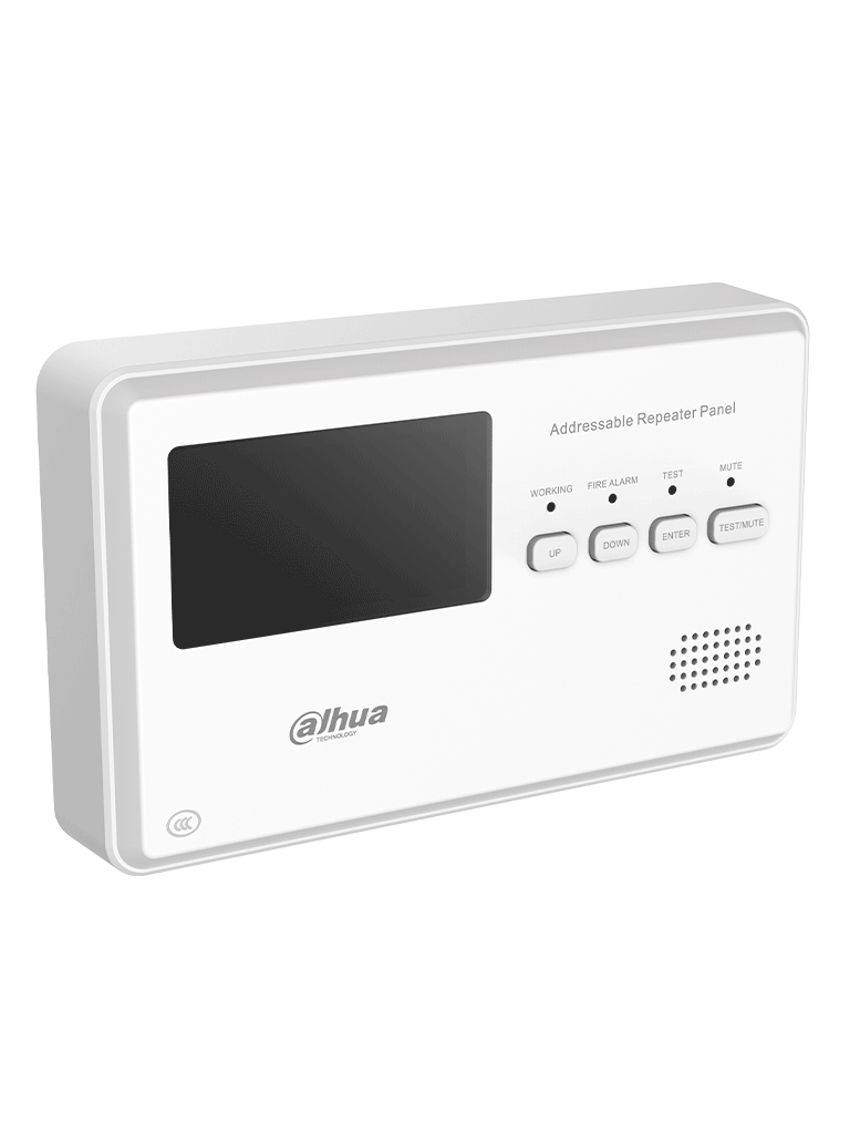 DAHUA WISUALARM DHI-HY-1330 - Panel Repetidor Direccionable/ 2 Hilos/ Indicadores de Estado/ Sonido de Alarma 65dB–115dB/ Cumple con Norma EN54-2/ Distancia de Comunicación Hasta 1500 Mts/