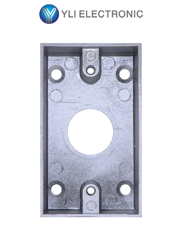 YLI MBB800AM - Caja de Montaje para Botón, Metálica, Forma Rectangular — YLI ELECTRONIC · SKU 76017