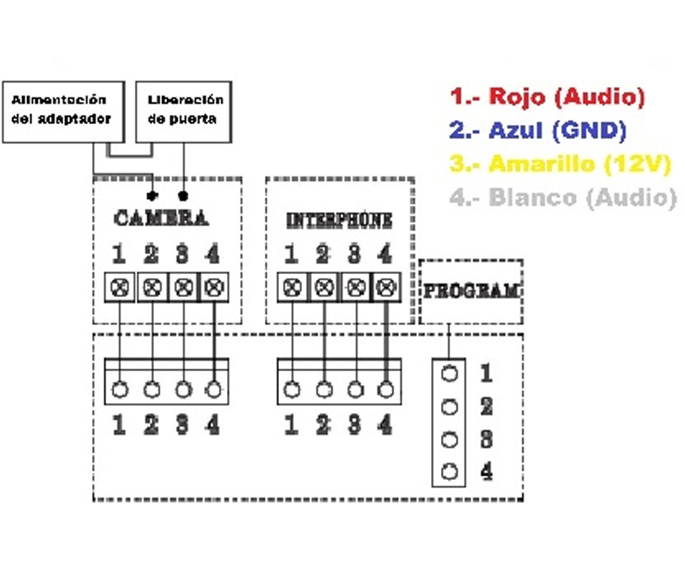COMMAX DP4VHP -Auricular extra para monitores commax, se conecta al monitor, responde desde monitor o desde auricular/ El monitor se intercomunica con el auricular o viceversa/ Apertura de puerta desde monitor o auricular