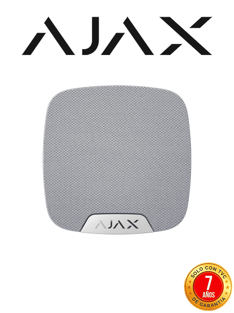 AJAX HomeSirenW - Sirena interior inalámbrica. Color Blanco (28275.11.WH3) — Ajax Systems · SKU AJX1190002