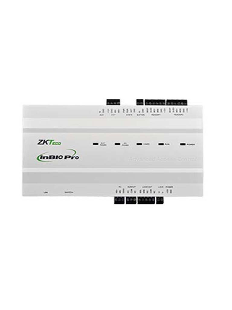 ZKTECO INBIO160PRO - Panel para Control de Acceso de 1 puerta La serie InBio Pro ofrece verificación de huellas y control de acceso avanzado, gestionado por TCP/IP, ideal para CVSecurity — ZKTeco · SKU ZKT065009