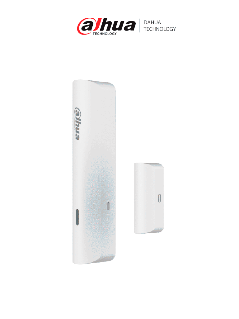 DAHUA DHI-ARD333-W2(915S) - Contacto Magnético Inalámbrico Interior, Diseño Compacto, 1 Entrada de Contacto Seco, Led Indicador, Alarma de Batería Baja, Detección de Intensidad de Señal, Función de Salto de Frecuencia, Airshield
