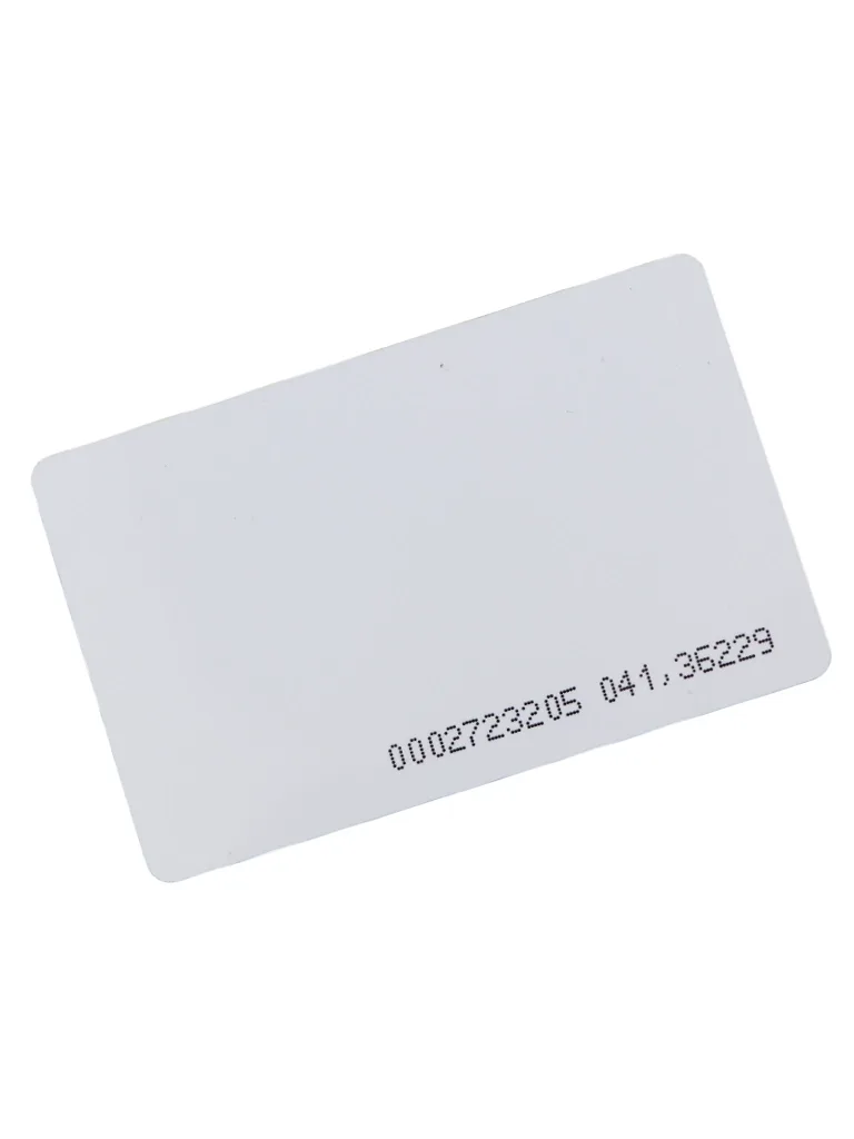 ZKTECO IDCARDN - Paquete con 10 Tarjetas ID con Frecuencia de 125 kHz, 1 mm de Grosor con Folio Impreso