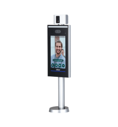 DAHUA DHI-ASI7223X-A-V1-T1 - Control de Acceso con Reconocimiento Facial  y Medición de Temperatura/ Pantalla touch de 7 Pulgadas/ Soporta 100,000 Usuarios, 100,000 Rostros, 100,000 Tarjetas, 300,000 Registros/ Montaje en Torniquete/