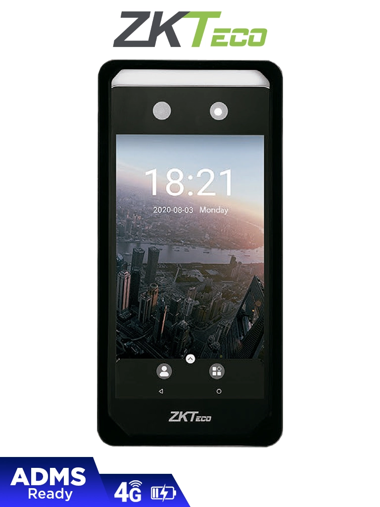 ZKTECO Horus-E1 - Control de Asistencia Visible Light portátil con Autenticación Facial (6000 Rostros), Registro de 100,000 Eventos, Batería de Respaldo, Conectividad Wifi y Chip 4G — ZKTeco · SKU ZKT0810023