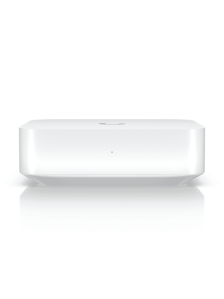 UBIQUITI UXG-Lite - Consola UniFi Express Gateway con 1 puerto WAN RJ45 y 1 puerto LAN RJ45, ofrece mayor rendimiento de ruteo y es administrable a través del servidor UniFi Network.