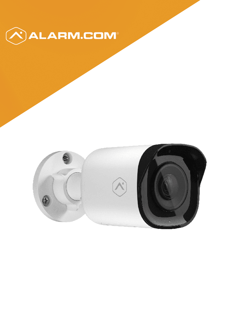 ALARM.COM ADCV728PF- Camara bullet Exterior + Poe ( Pro ) 4 Mp Compatible Con Aplicación De Alarm.Com