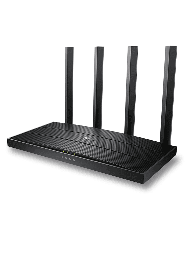 TP-LINK Archer AX12 - Ruteador WiFi 6 AX 1500Mbps con 1 puerto WAN RJ45 Gigabit Ethernet, 3 puertos LAN RJ45 Gigabit Ethernet, tecnologías MU-MIMO y OFDMA, además 4 antenas con Beamforming.