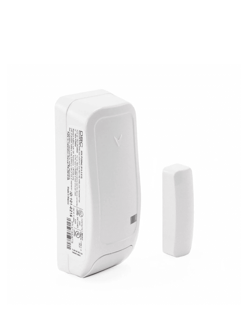 DSC PG9309 - (Versión mejorada del PG9945 ) Contacto Magnético Inalámbrico de Puerta/Ventana PowerG c/entrada Auxiliar compatible con NEO, PRO, Qolsys e IoTega