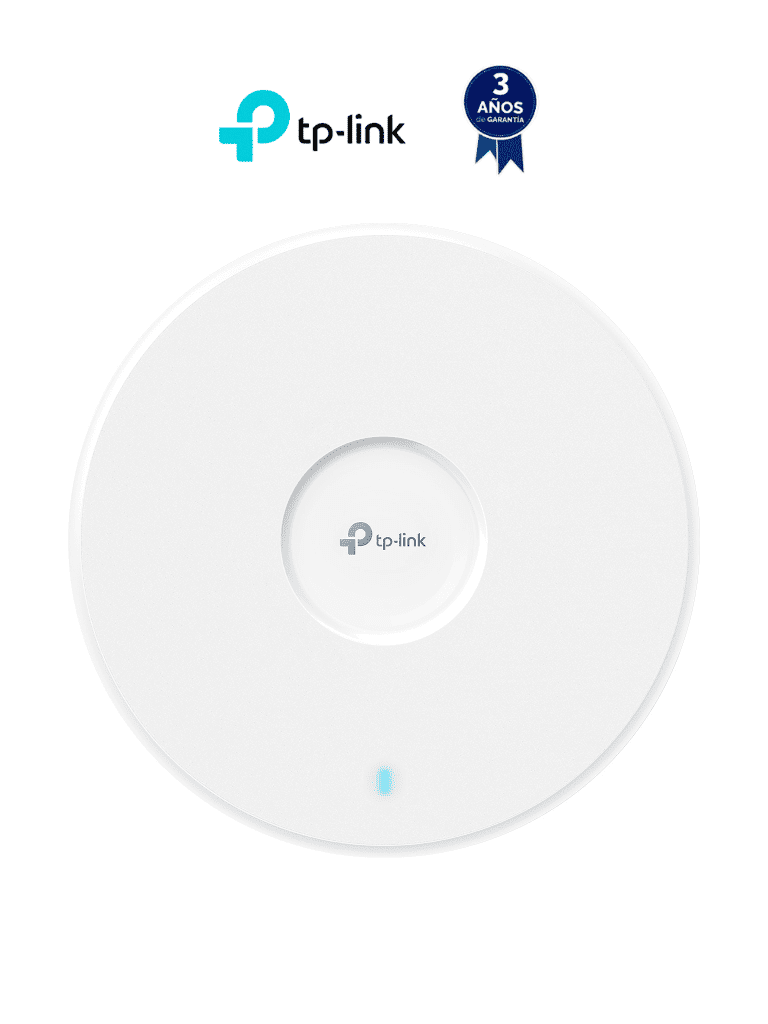 TP-LINK EAP723 - Punto de acceso Wi-Fi 7 de montaje en techo BE5000 , Hasta 4324 Mbps en 5 GHz + 688 Mbps en 2.4 GHz  , Puerto Ethernet 2.5G , Ancho de banda de 240MHz ,  Tecnología Multi-RU para uso de las 2 bandas con alto rendimiento , Mesh