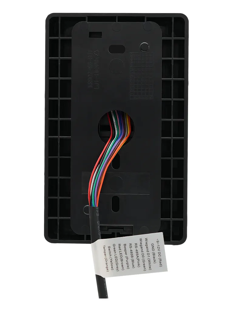 ZKTECO KR901S - Lector Esclavo de Tarjetas  ID 125 Khz y Mifare 13.56 MHz/  IP65/  Wiegand 26/ LED Indicador de Estado