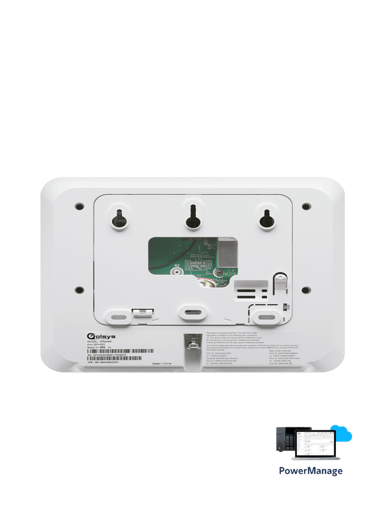 QOLSYS IQ4 HUB POWER MANAGE - Sistema de Alarma IQPanel4 HUB Autocontenido