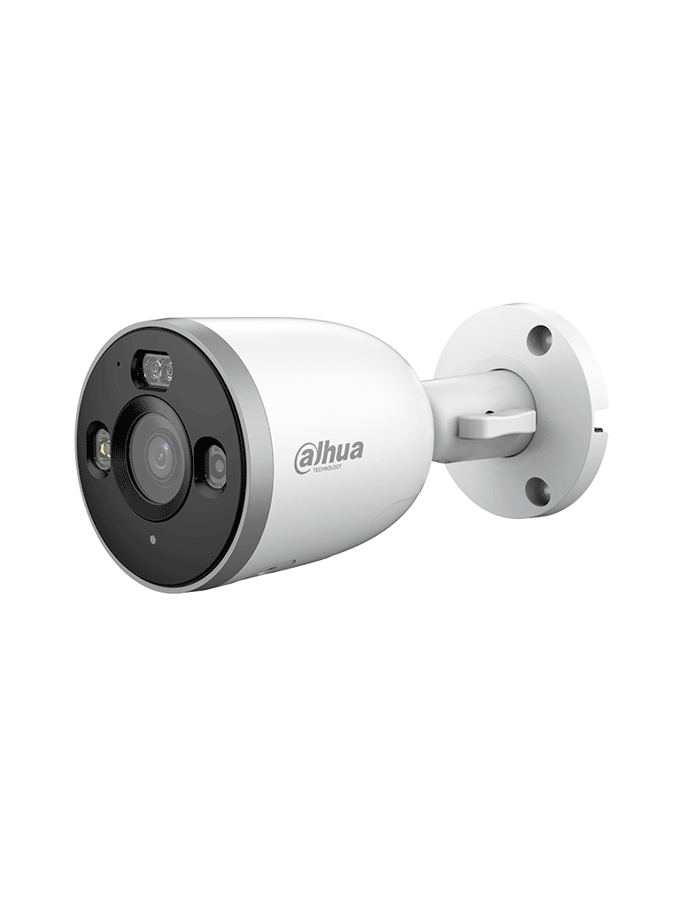 DAHUA DH-F5D-PV - Cámara IP Bullet WiFi de 5 Megapíxeles /Full Color + Iluminación Dual Inteligente/ Lente 2.8mm/ Alarma de luz y sonido/ Detección humana y de vehículos/ 30 Metros de Iluminación/ Audio bidireccional/ IP67/